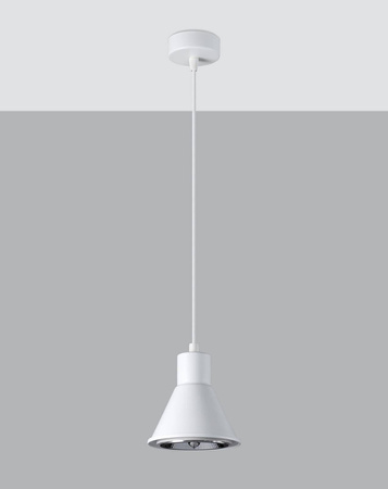 Sollux lampa wisząca Tazila 1 ES111 biała SL.0987