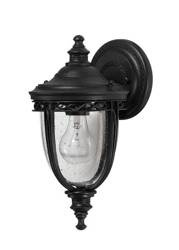 Elstead kinkiet zewnętrzny English Bridle E27 czarny IP44 FE-EB2-S-BLK