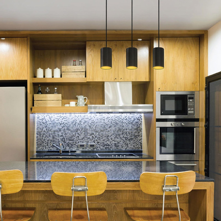 Spectrum lampa wisząca Chloe 3xGU10 czarna SLIP005008