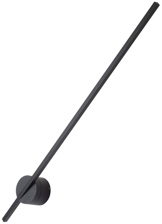 Maxlight kinkiet LED Spider 8,4W 548lm 3000K Ø8cm czarny IP44 W0267