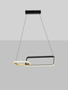 Luces Exclusivas lampa wisząca LED Chulumani ściemnialna 36W 1685lm 3200K IP20 czarno/złota LE44826