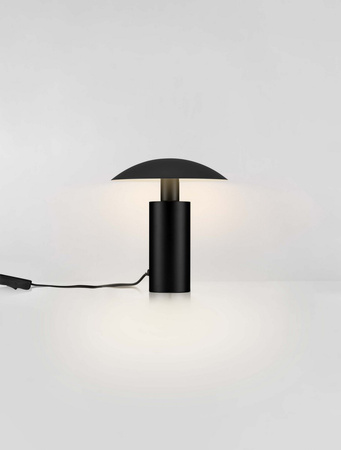 Luces Exclusivas lampa stołowa LED Tejarias Ø 20 cm 5W 264lm 3000K IP20 wys. 22,5 cm czarna LE44959