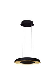 Luces Exclusivas lampa wisząca LED Capinota ściemnialna Ø 40 cm 24W 1208lm 2700-4000K IP20 czarno/złota LE44797