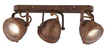 Candellux plafon (reflektorki) Frodo 3xGU10 rdzawy 93-71088