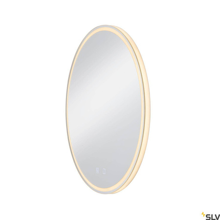 SLV lustro LED Trukko 25W 1260lm 3000/4000/6500K ściemnialna IP44 Ø60cm 1004731