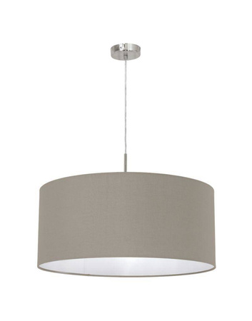 Eglo lampa wisząca Pasteri E27 popielata 31576