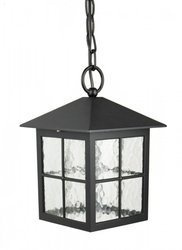 Su-ma lampa wisząca zewnętrzna Wenecja E27 czarna/patyna IP43 K 1018/1/KW