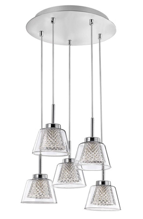 Luces Exclusivas lampa wisząca Yopal 5xG9 przezroczysta LE41833