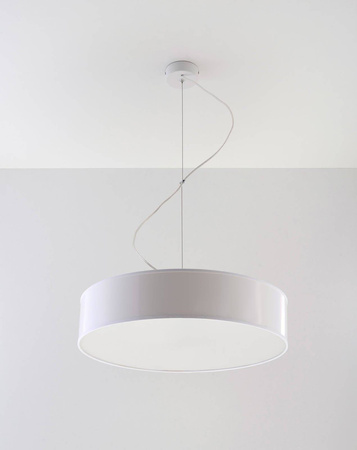 Sollux lampa wisząca Arena 45 E27 biała SL.0120