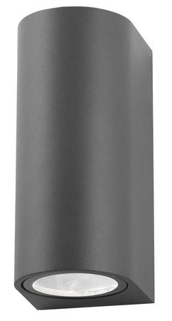 Luces Exclusivas kinkiet zewnętrzny Rancagua 2xGU10 szary IP54 LE71378