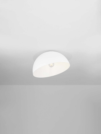 Luces Exclusivas lampa sufitowa LED Ironcollo Ø 40 cm E27 1x12W IP20 biała LE44903