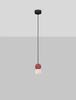 Luces Exclusivas lampa wisząca LED Ibague Ø 8 cm G9 2x5W IP20 czerwona LE44661