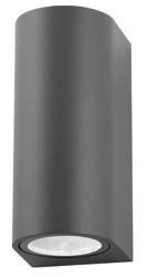 Luces Exclusivas kinkiet zewnętrzny Rancagua 2xGU10 szary IP54 LE71378