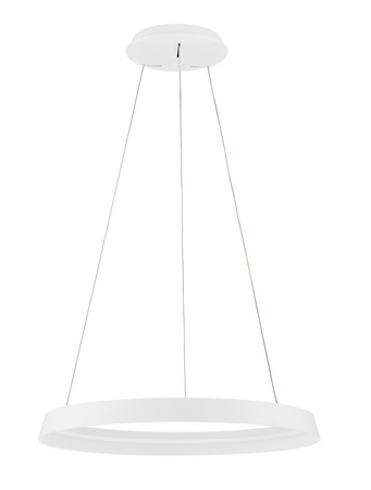Luces Exclusivas lampa wisząca LED Batallas ściemnialna Ø 60 cm 52W 3717lm 2700-3000K IP20 biała LE44782