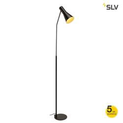 SLV lampa podłogowa Phelia E27 czarna 172cm 146010