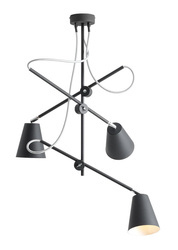 Aldex lampa wisząca Arte 3xE27 czarna 1008E_1