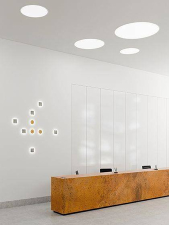 AQForm panel LED Big Size Next 21,5W 2340lm 4000K DALI biały struktura Ø67cm 30152-A940-D9-DA-13