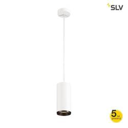 SLV lampa wisząca LED Numinos S 28W 2956lm 3000K 60° ściemnialna Dali biało/czarna 1004640