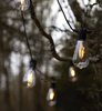 Markslojd girlanda LED Garden 24 10x(0,24W 30lm 2700K) 2,4W 300lm czarna IP44 107293