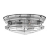 Quintiesse plafon łazienkowy Hadrian 2xE27 chrom IP44 QN-HADRIAN-FS-CM-CLEAR