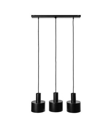 Ummo lampa wisząca Enkel 3 3xE27 czarna EN3322P0