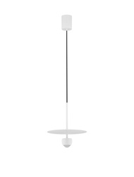 Luces Exclusivas lampa wisząca LED Baila Ø 30 cm 8W 590 lm 3000K IP20 biała LE44534