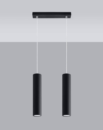 Sollux lampa wisząca Lagos 2 2xGU10 biała SL.0328