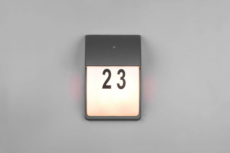 Trio kinkiet zewnętrzny Mersey 2xE14 antracytowy IP44 212160242