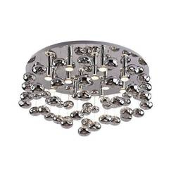 Azzardo plafon Luvia D80 10xGU10 chrom Ø80cm AZ2571