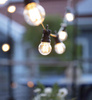 Markslojd girlanda LED Garden 24 10x(0,24W 25lm 3000K) 2,4W 250lm czarna IP44 107292