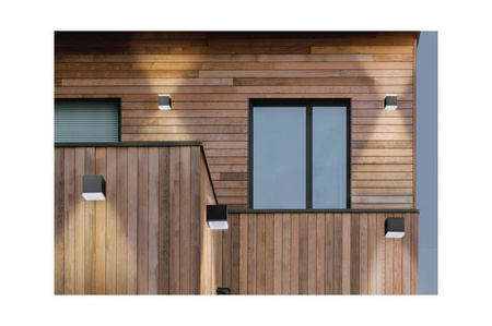 Azzardo kinkiet zewnętrzny LED Arbax 2 2x(6W 500lm 3000K) 12W 1000lm szary IP54 AZ4342