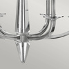 Quintiesse lampa wisząca Ascher 6xE14 nikiel QN-ASCHER6
