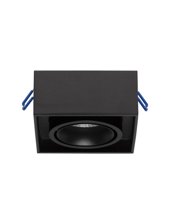 Luces Exclusivas oprawa sufitowa wpuszczana LED Acamiel GU10 50W IP20 kwadratowa czarna LE61617