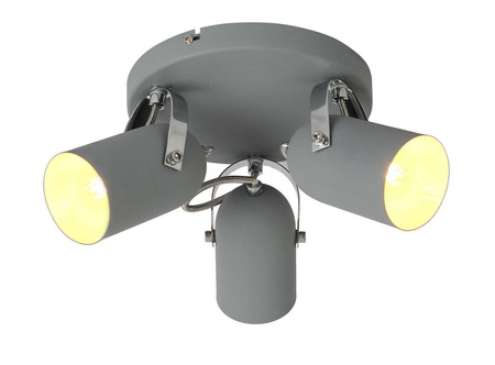 Candellux plafon (reflektorki) Gray 3xE14 szary 98-66503