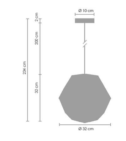 Step Into Design lampa wisząca Futuri Star E27 chrom ST-5001-S chrome