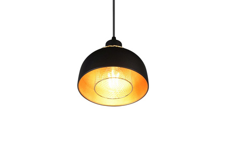 RL lampa wisząca Punch E27 czarno/złota R30811032