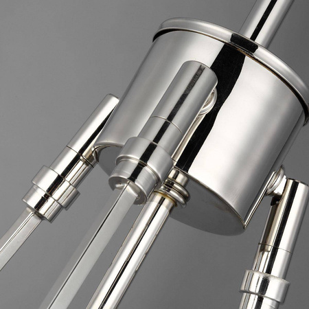 Quintiesse lampa wisząca Harper E14 nikiel QN-HARPER-1P