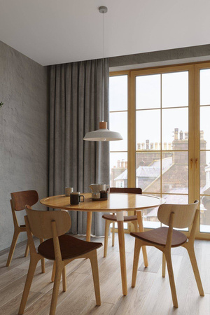 Sollux lampa wisząca Afra E27 szara SL.0282