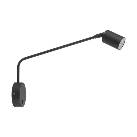 TK Lighting kinkiet (reflektorek) Logan GU10 czarny 4743