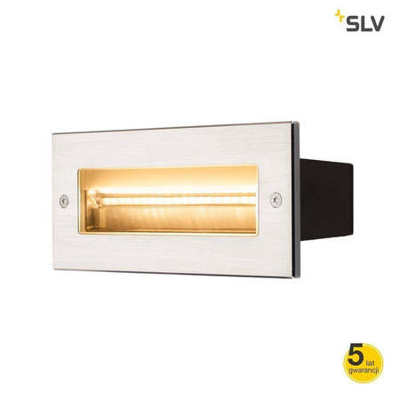 SLV oprawa ścienna zewnętrzna LED Brick 11W 850lm 3000K stalowa IP65 233660
