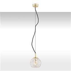 Argon lampa wisząca Oviedo E27 mosiężna 4200