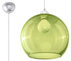 Sollux lampa wisząca Ball E27 zielona SL.0254
