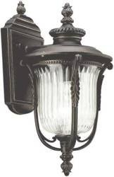 Elstead kinkiet zewnętrzny Luverne E27 brązowy IP44 KL-LUVERNE2-S