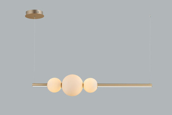 Azzardo lampa wisząca LED Sandra 3 48W 4800lm 3000K (ściemnialna) złota AZ4427