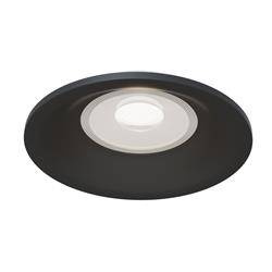 Maytoni oczko stropowe Slim GU10 Ø8,5cm czarne DL027-2-01B