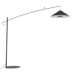 Nowodvorski lampa stojąca Poise A E27 1x25W wys. 240 cm czarna 11768