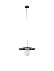 Luces Exclusivas lampa wisząca LED Juanjui Ø 30 cm G9 1x5W IP20 czarna LE44853