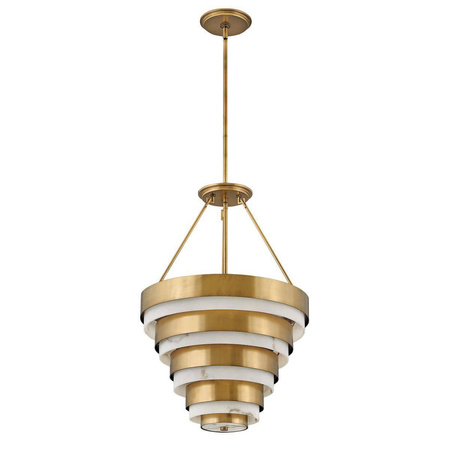 Quintiesse lampa wisząca Echelon 4xE14 mosiężna QN-ECHELON-4P