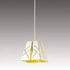 Altavola lampa wisząca Modern Design No.2 E27 biało/żółta LA046/P