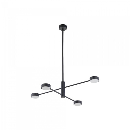 Nowodvorski żyrandol / lampa wisząca Orbit IV 4xGX53 czarna 7945